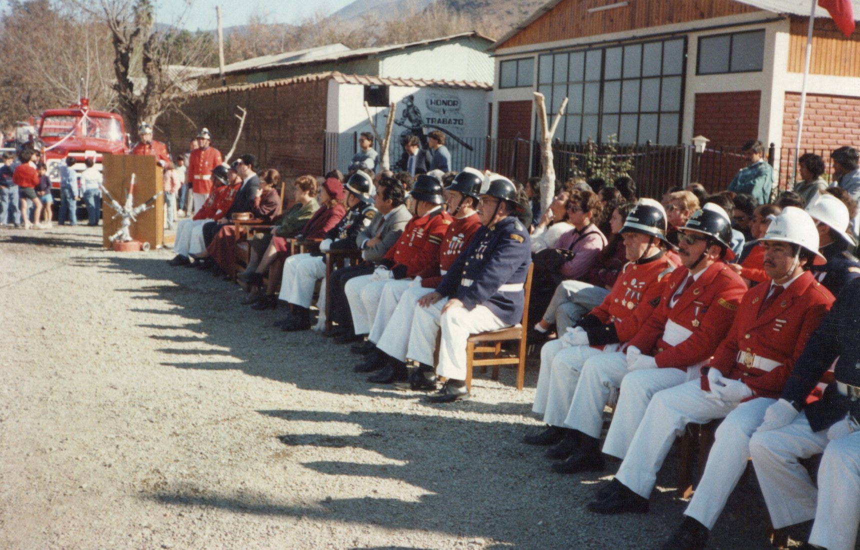 Inauguración Cuartel Bomberos Petorca